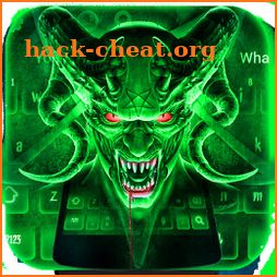 Devil Skull Scary Evil Keyboard Theme icon