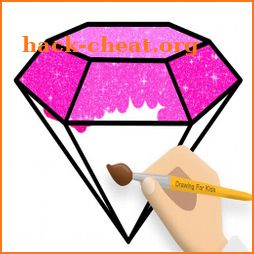 Diamond Coloring and Drawing for kids 2 icon