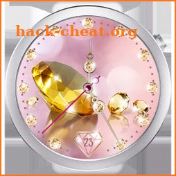 Diamond Gold Watch Face icon