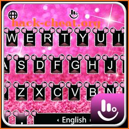 Diamond Pink Minny Keyboard Theme icon