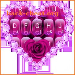 Diamond Rose Keyboard Theme icon