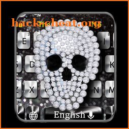 Diamond Skull Keyboard Theme icon