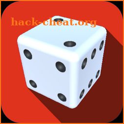 Dice rolling - 3D dice roller icon