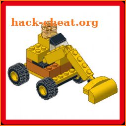 Digger building instruction for Lego 10698 icon