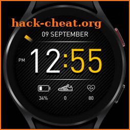 DIGI Carbon Sport Watchface icon
