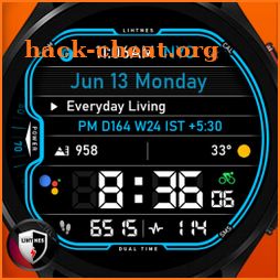 Digital Dual Time Watch 002 icon
