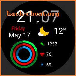 Digital Rutan Watch Face icon