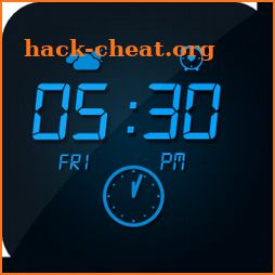 digital smart alarm clock&timer with ringtones icon