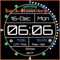 Digital Watch Face Iris515 icon