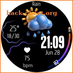 Digital Watchface Weather 3D icon