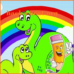 Dino Coloring Book icon