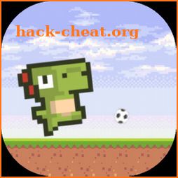 Dino Football - Pixel ball icon