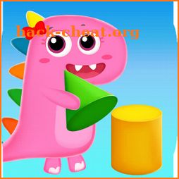 Dino Game 3D Shapes Blocks for kids & toddlers icon