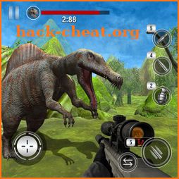 Dino Hunting Free Wild Jungle Sniper Safari icon