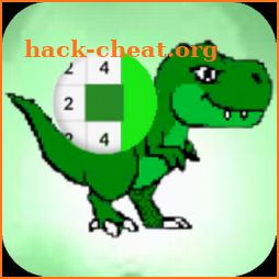 Dino Mini Pixelcraft:Coloring Art Number icon