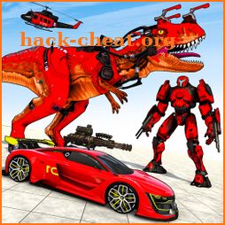Dino Robot Car Transform Games icon