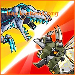 Dino Robot VS Zombie icon