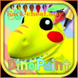 Dinosaur Coloring 3D - AR icon