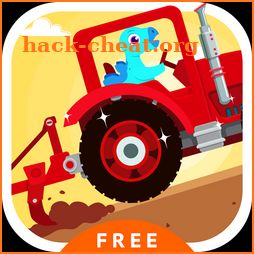 Dinosaur Farm Free - Tractor icon