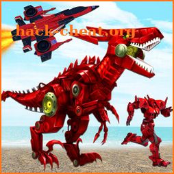 Dinosaur Robot Games : Raptor Jet Robot Transform icon
