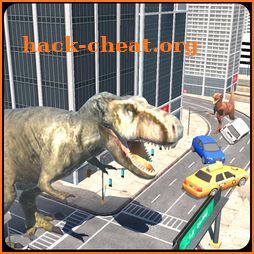 Dinosaur Simulator - City destroy icon