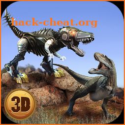 Dinosaur T-Rex Fighting Sim 3D icon