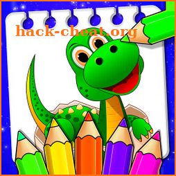 Dinosaurs Coloring Book & Draw icon