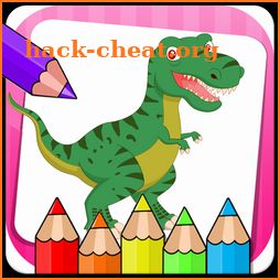 Dinosaurs Coloring Book Super Game icon