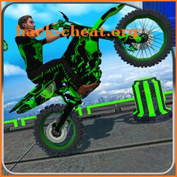 Dirt Bike Stunt track: Motocross Racing Game icon