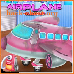 Dirty Airplane Cleanup & Fixing Games icon