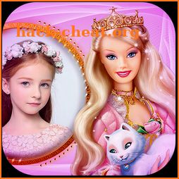 Disney barbie doll photo frames icon