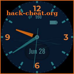 Divers Blue - watch face icon