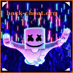 DJ Marshmello Live Dancing Wallpaper icon