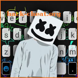 Dj Music Doodle Keyboard Theme icon