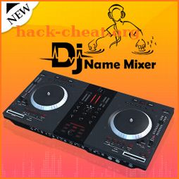 DJ Name Mixer with Music Player : Name Mix to Song icon