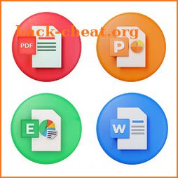 Document Reader: PDF, excel, word icon