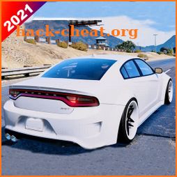Dodge Charger Hellcat : Car Driving Simulator 2021 icon