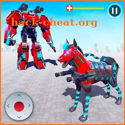 Dog Robot Transforming: robot shooting games icon
