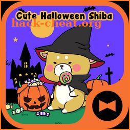 Dog Wallpaper Cute Halloween Shiba Theme icon