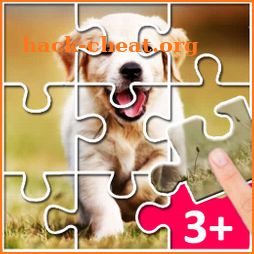 Dogs Puzzles for Kids & Adults. Free jigsaw game! icon
