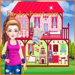 Doll House Cleaning Games for Girls – Dream House icon