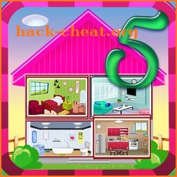 Doll House Decoration Game 5 icon