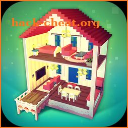 Dollhouse Craft Lite: Girls Design Building Games icon