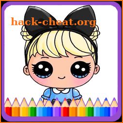 Dolls Coloring Game (Lol Surprise Dolls) icon