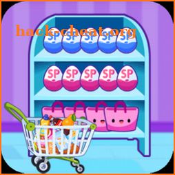 Dolls Games Grocery Store Supermarket Eggs icon