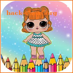 Dolls Surprise Coloring Book Lol - Games icon