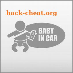 Don't forget me! Baby in Car Check Reminder icon