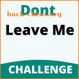 Dont Leave Me Challenge Game icon
