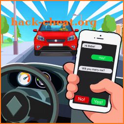 Don't Text and Drive Ahead : Traffic Driving Game icon