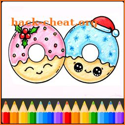 Donuts Coloring Book icon